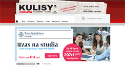 Desktop Screenshot of kulisypowiatu.pl